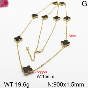 Fashion Copper Necklace  F5N400328bhia-J137