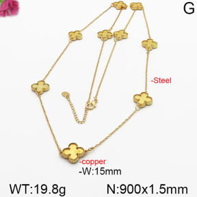 Fashion Copper Necklace  F5N400330bhia-J137