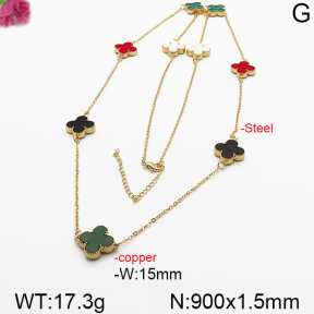 Fashion Copper Necklace  F5N400332bhia-J137