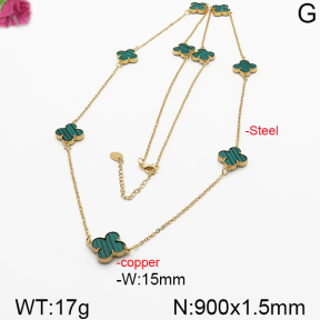 Fashion Copper Necklace  F5N400333bhia-J137