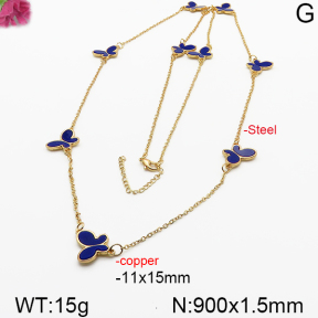 Fashion Copper Necklace  F5N400337bhia-J137