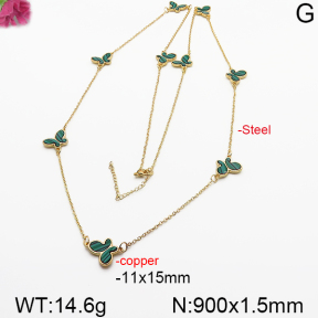 Fashion Copper Necklace  F5N400339bhia-J137