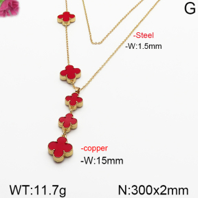 Fashion Copper Necklace  F5N400340bbov-J137