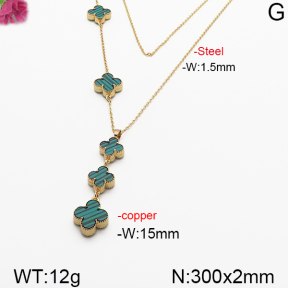 Fashion Copper Necklace  F5N400342bbov-J137