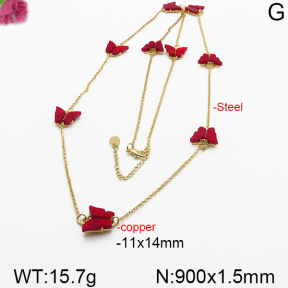 Fashion Copper Necklace  F5N400346bhia-J137