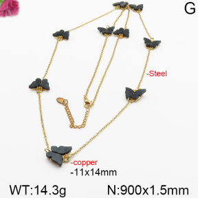 Fashion Copper Necklace  F5N400353bhia-J137