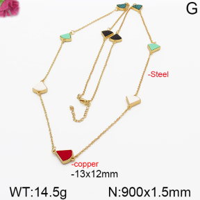 Fashion Copper Necklace  F5N400354bhia-J137