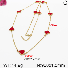 Fashion Copper Necklace  F5N400357bhia-J137