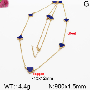 Fashion Copper Necklace  F5N400358bhia-J137
