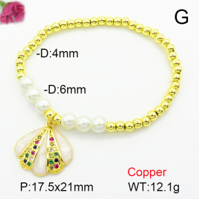 Fashion Copper Bracelet  F7B300061vbmb-L024