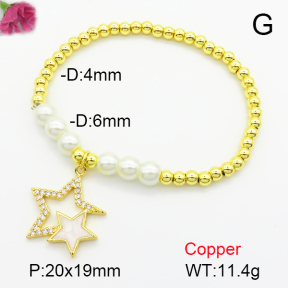 Fashion Copper Bracelet  F7B300063vbmb-L024