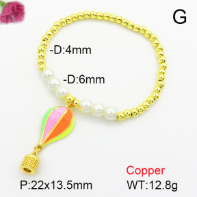 Fashion Copper Bracelet  F7B300067vbmb-L024