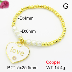 Fashion Copper Bracelet  F7B300068vbmb-L024