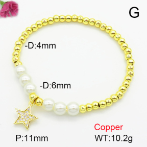 Fashion Copper Bracelet  F7B400165ablb-L024