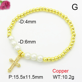 Fashion Copper Bracelet  F7B400166ablb-L024