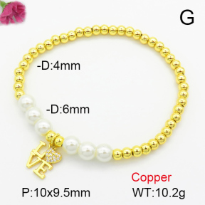 Fashion Copper Bracelet  F7B400168ablb-L024