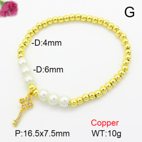 Fashion Copper Bracelet  F7B400172ablb-L024