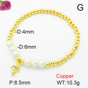 Fashion Copper Bracelet  F7B400173ablb-L024