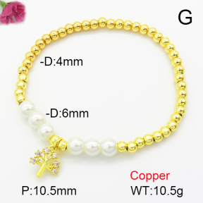 Fashion Copper Bracelet  F7B400178ablb-L024