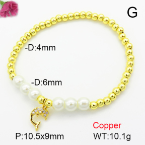 Fashion Copper Bracelet  F7B400184ablb-L024