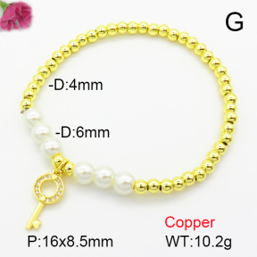 Fashion Copper Bracelet  F7B400186ablb-L024
