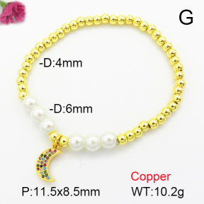 Fashion Copper Bracelet  F7B400190ablb-L024