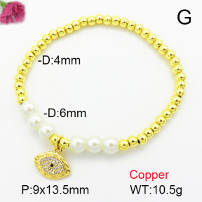 Fashion Copper Bracelet  F7B400194ablb-L024
