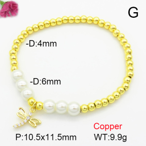 Fashion Copper Bracelet  F7B400195ablb-L024