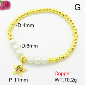 Fashion Copper Bracelet  F7B400196ablb-L024