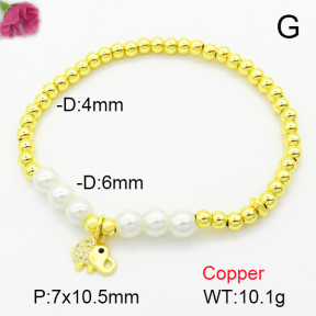 Fashion Copper Bracelet  F7B400197ablb-L024