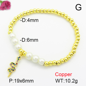 Fashion Copper Bracelet  F7B400198ablb-L024