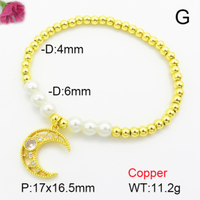 Fashion Copper Bracelet  F7B400206ablb-L024