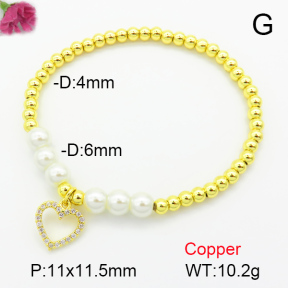 Fashion Copper Bracelet  F7B400213ablb-L024
