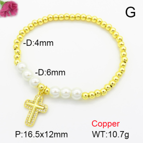 Fashion Copper Bracelet  F7B400217ablb-L024