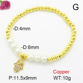 Fashion Copper Bracelet  F7B400223ablb-L024