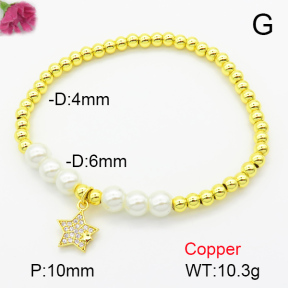 Fashion Copper Bracelet  F7B400226ablb-L024