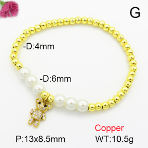 Fashion Copper Bracelet  F7B400227ablb-L024