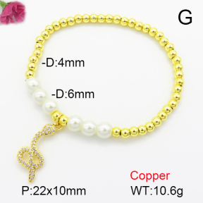 Fashion Copper Bracelet  F7B400228ablb-L024