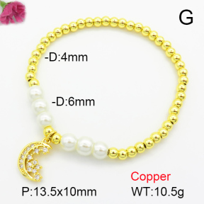 Fashion Copper Bracelet  F7B400237ablb-L024