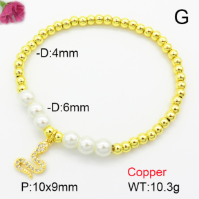 Fashion Copper Bracelet  F7B400238ablb-L024