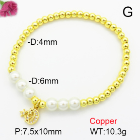 Fashion Copper Bracelet  F7B400239ablb-L024