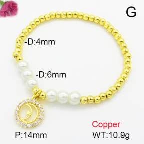 Fashion Copper Bracelet  F7B400241ablb-L024