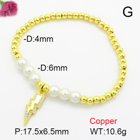 Fashion Copper Bracelet  F7B400242ablb-L024