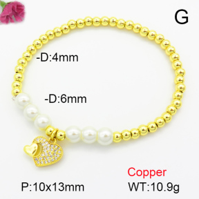 Fashion Copper Bracelet  F7B400244ablb-L024