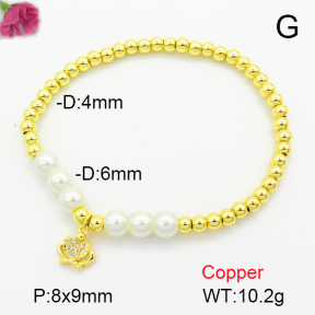 Fashion Copper Bracelet  F7B400245ablb-L024
