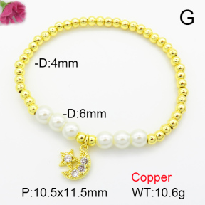 Fashion Copper Bracelet  F7B400246ablb-L024