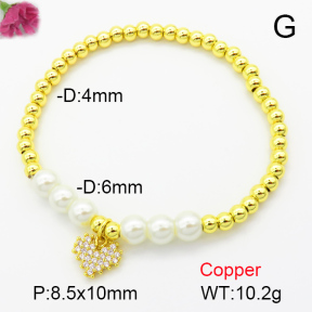 Fashion Copper Bracelet  F7B400248ablb-L024