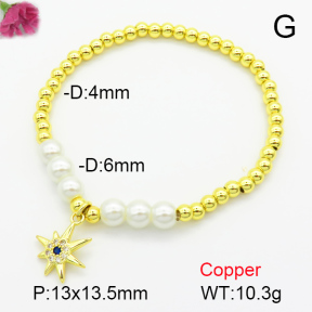 Fashion Copper Bracelet  F7B400249ablb-L024