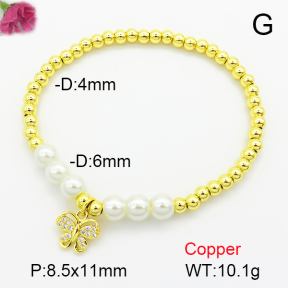 Fashion Copper Bracelet  F7B400251ablb-L024