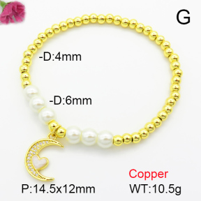 Fashion Copper Bracelet  F7B400252ablb-L024